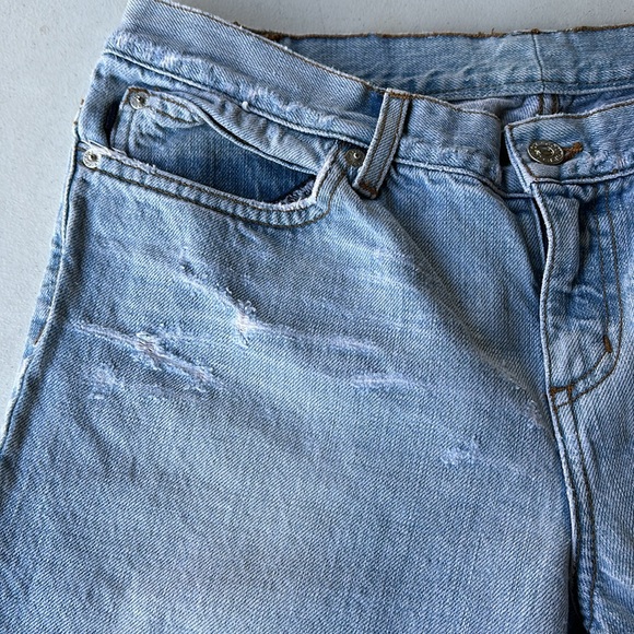 JUICY COUTURE | Vintage Y2K Distressed Light Wash Boot Cut Jeans - Picture 7 of 13